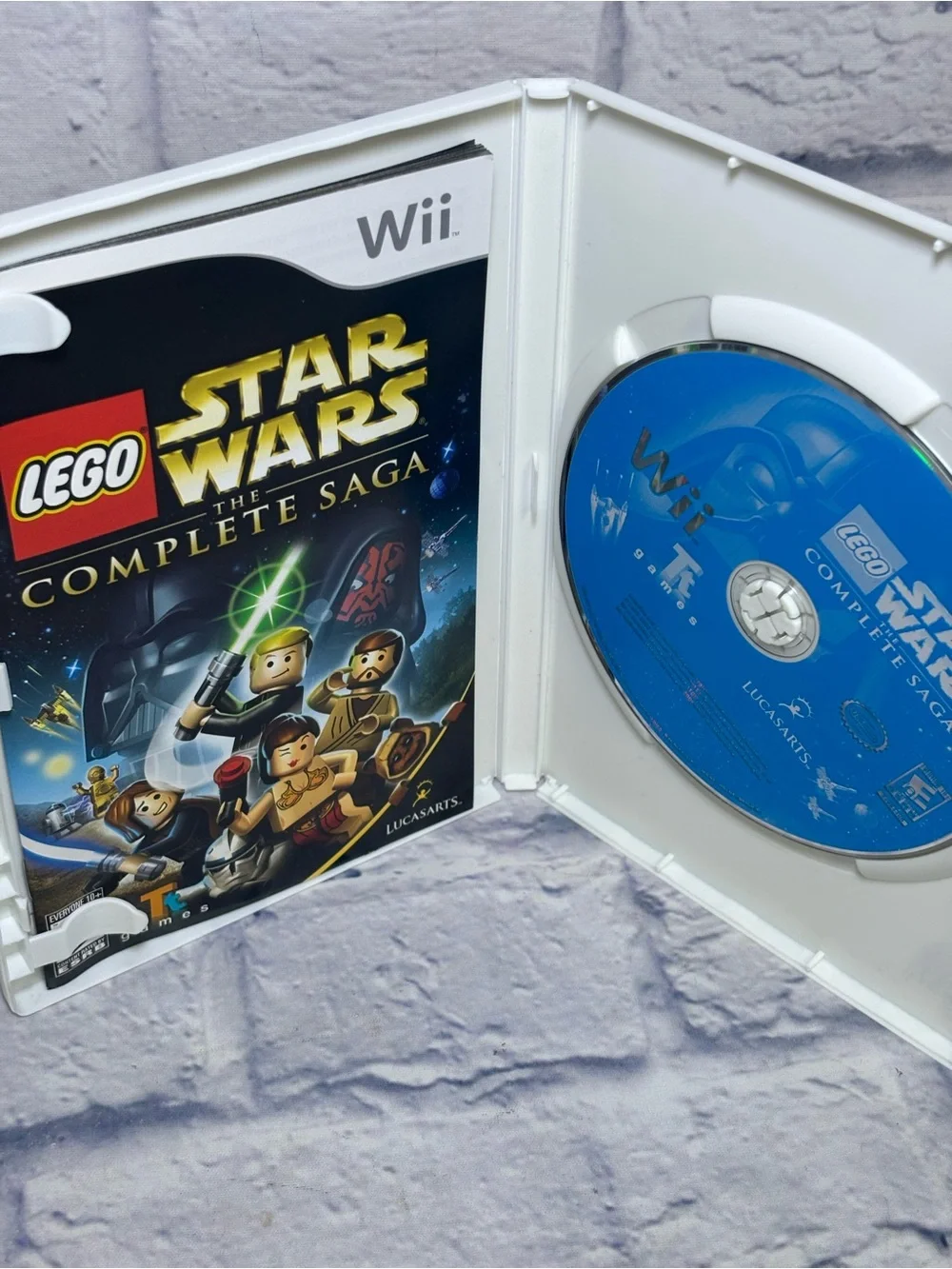 Lot of 3 Nintendo Wii Games Nerf N Strike Star Wars Martian Panic Manuals Cases